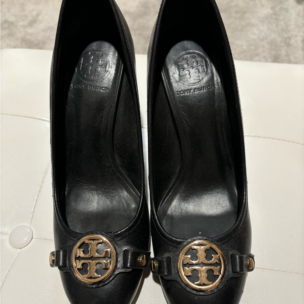 Tory Burch black heels size 8.5